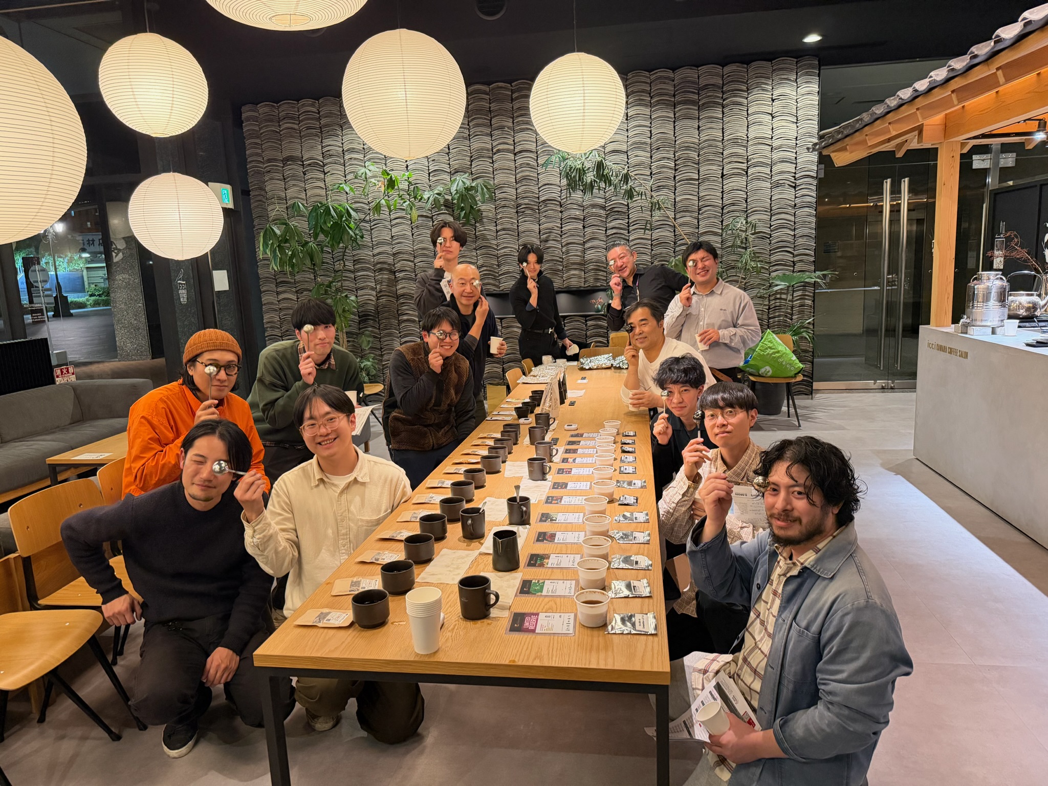 icci KAWARA COFFEE さんにて山梨カッピング会を開催しました! icci KAWARA COFFEE さんにて山梨カッピング会を開催しました!