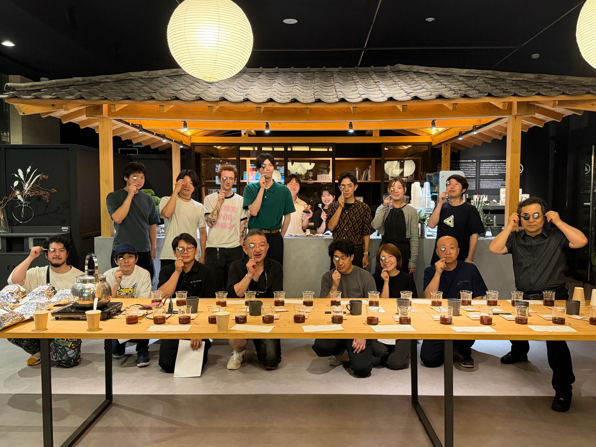 icci KAWARA COFFEE さんにて山梨カッピング会を開催しました！